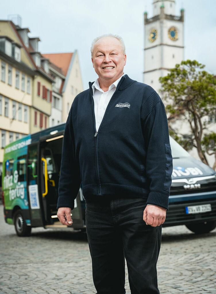 Klaus Wohlert – Fahrer MOBI On-Demand-Bus